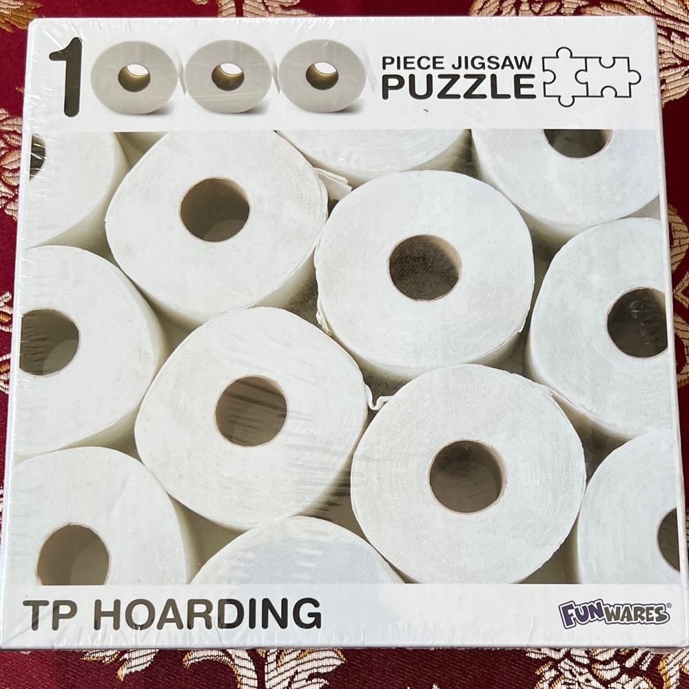 Funwares TP Hoarding Jigsaw Toilet paper Puzzle
